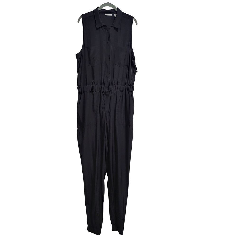 Halogen jumpsuit black size XL